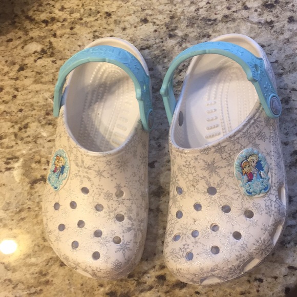 disney frozen crocs